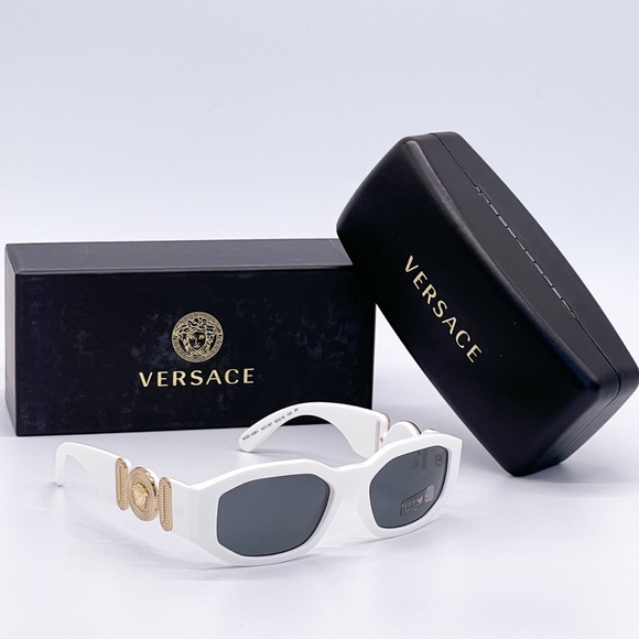 NEW VERSACE VE4361 WHITE MEDUSA VE4361 401/87 SUNGLASSES MOD 4361 - Picture 4 of 12